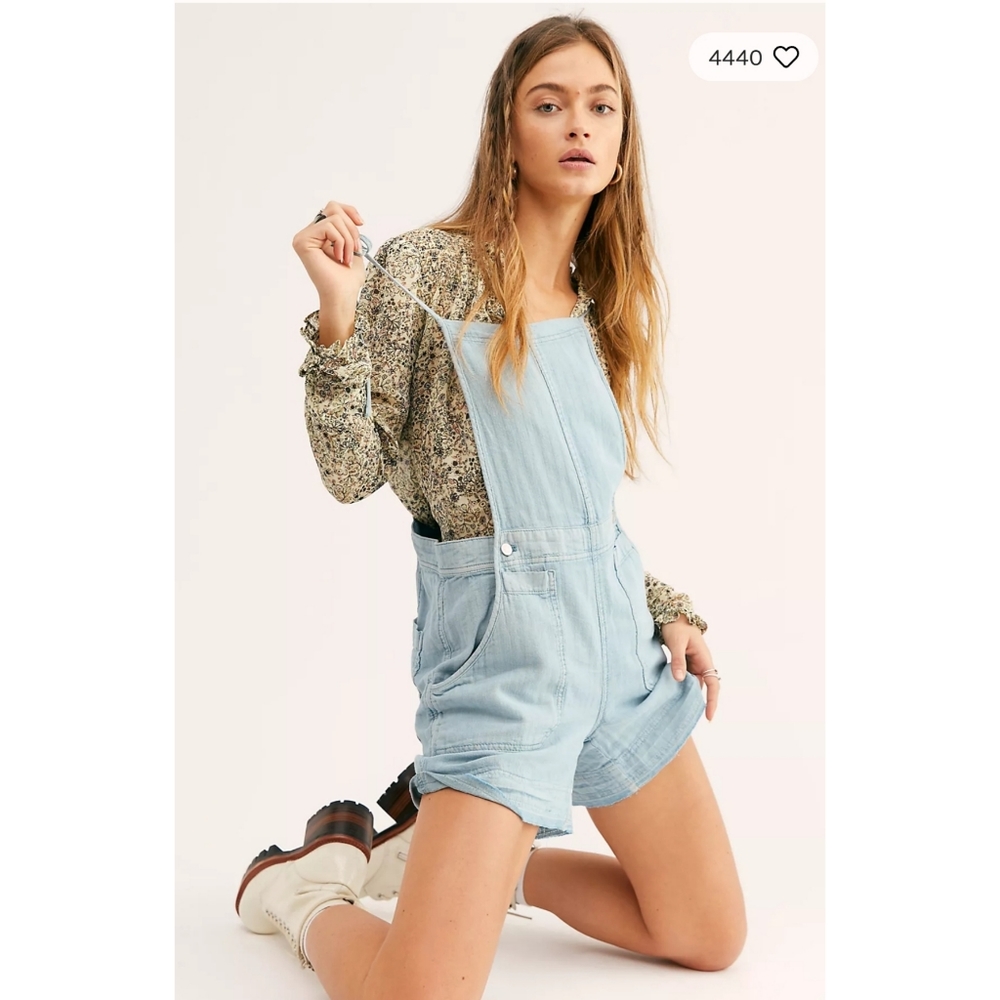 Free people | Natural Sights Linen Shortall